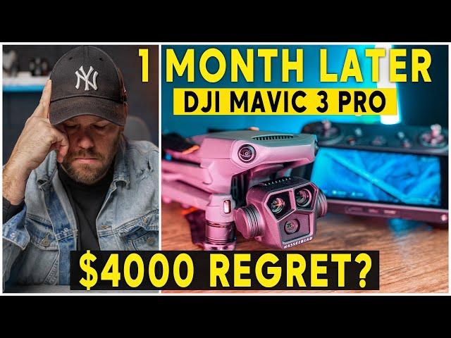 DJI MAVIC 3 PRO - 1 MONTH LATER REVIEW | Should You BUY IT?