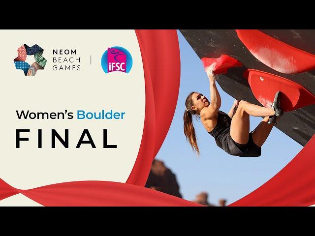 Women's Boulder final | NEOM 2024