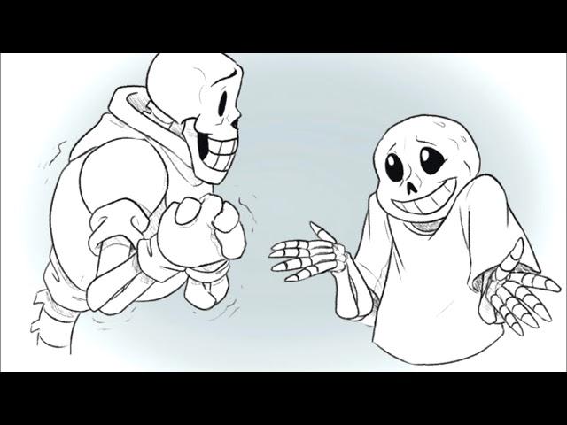 Undertale Comics [ Rus Dub By SkaiGi ] Больничный.