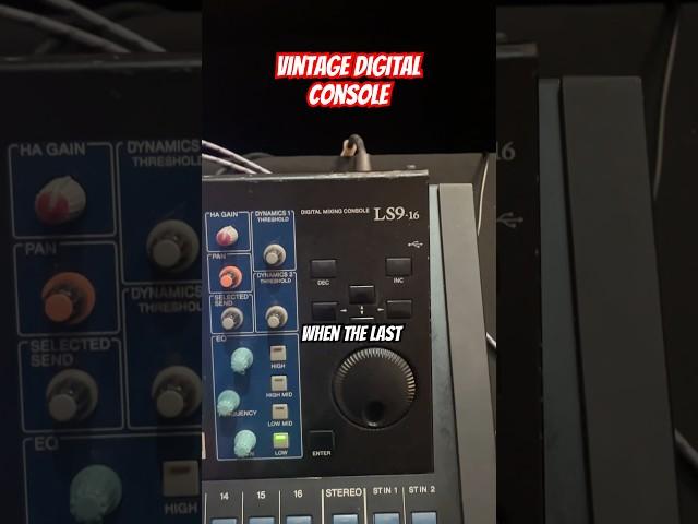 Vintage Yamaha LS9 Console