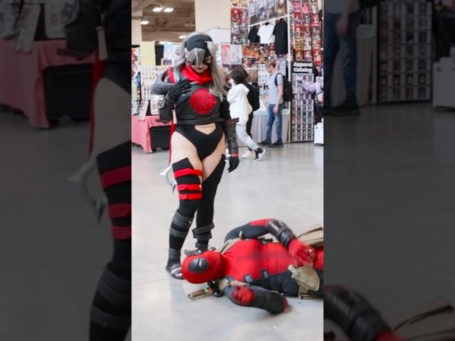 Deadpool vs Malice (aka Evil Sue Storm) ️ #deadpool #marvelrivals #cosplay