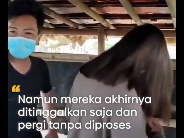 sepasang pemuda kepergok lagi mesum di gubuk bambu