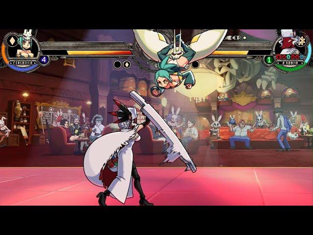 Skullgirls 2nd Encore Cerebella vs. Black Dahlia