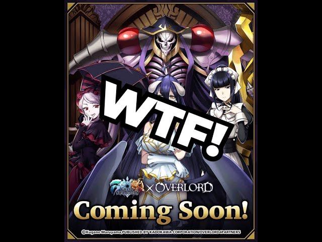 Overlord Collaboration Incoming WTF? Already? Grand Summoners