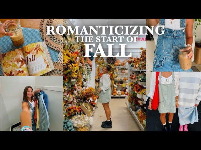 how I get in the mood for fall *decorating, thrifting, and new coffee recipe*