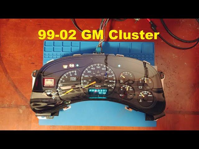 99 to 02 GM Cluster Repair