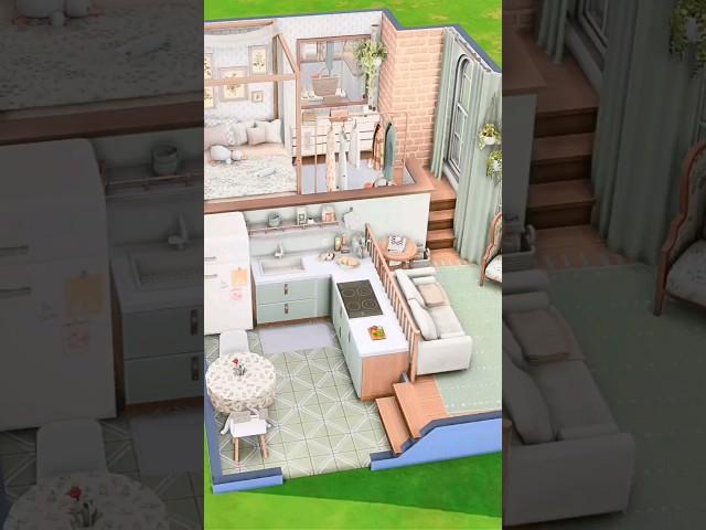BUILDING MICRO APARTMENT #sims4 #thesims4 #simstok #ts4 #sims #thesims #simsbuild