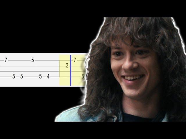 Metallica - Master Of Puppets From Stranger Things 4 (Easy Ukulele Tabs Tutorial)