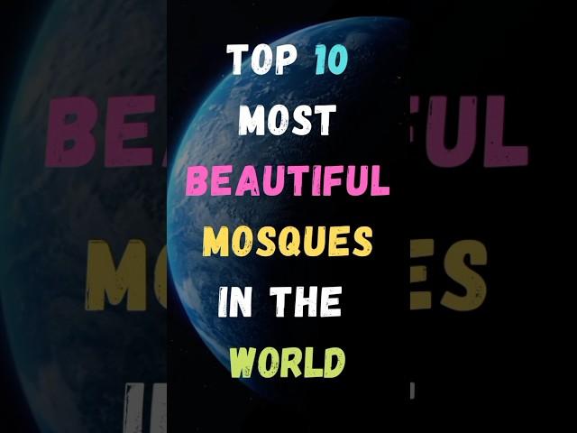 Top 10 Most Beautiful Mosques In The World || Beautiful Mosques || #shorts #mosque @aurfacts