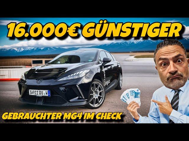 Gebrauchtes Elektroauto MG4 Luxury im Check. Akku Degradation uvm getestet.