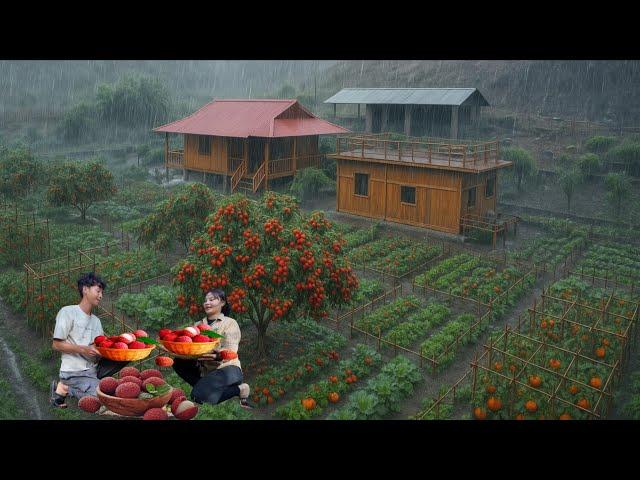 Tropical Storm Wrecked Our Farm! | Lychee Harvest, Flood Survival & Market Sale