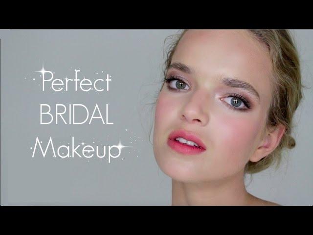 Идеальный свадебный макияж / Perfect Bridal Makeup (tutorial)