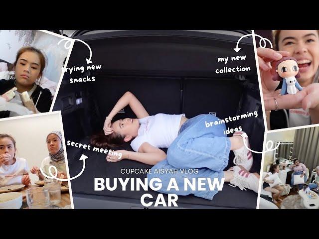 BUYING A NEW CAR & TRYING IMPORTED SNACKS!!