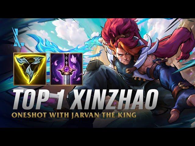 Wild Rift XINZHAO - TOP 1 Soul Fighter Xin Zhao S15 Ranked Gameplay + Build