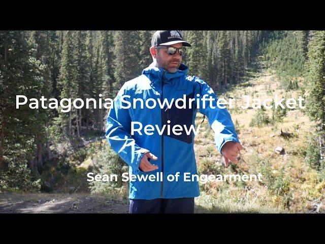 Patagonia SnowDrifter Jacket Review  - Sean Sewell of Engearment.com #patagoniasnowdrifterjacket