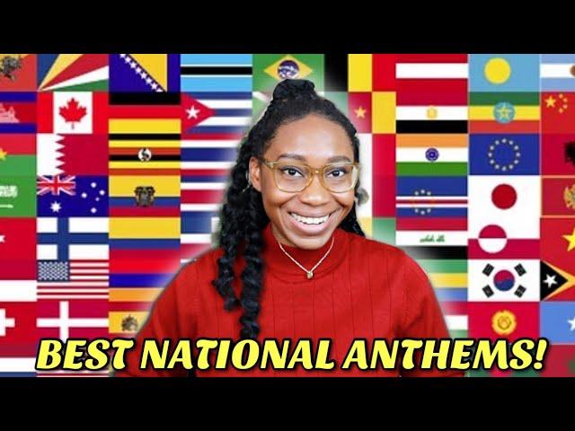 AMERICAN REACTS TO BEST NATIONAL ANTHEMS FROM AROUND THE WORLD FOR THE FIRST TIME!