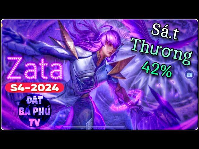 AOV Game Guide | ZATA mùa S4-2024 | TĂNG SỨC MẠNH ️