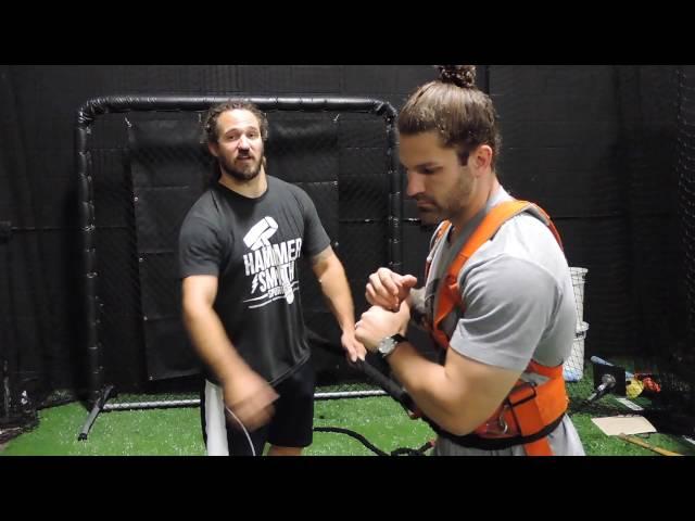 Increase Bat Speed - Hammer Harness Baseball Swing Training