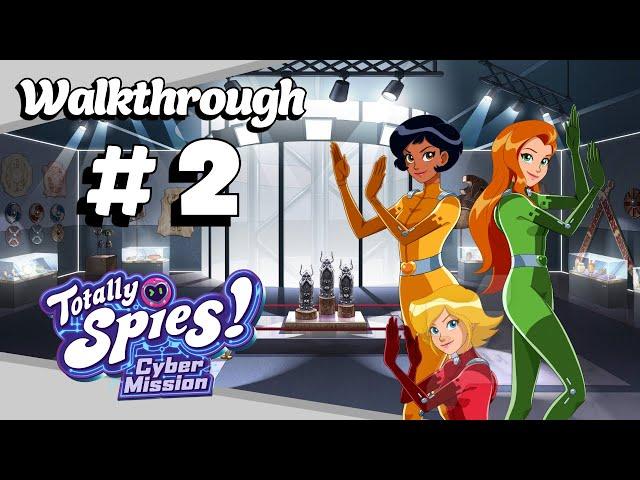 4K - Totally Spies - Cyber Mission - 02 - Walkthrough (No Commentary) - Viking Exhibit