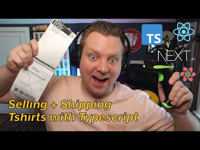 Merch Store Sales and Fulfillment with TypeScript + Next.js