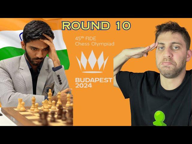 Chess Olympiad 2024 Recap Round 10 INDIA vs USA!!!!!!!