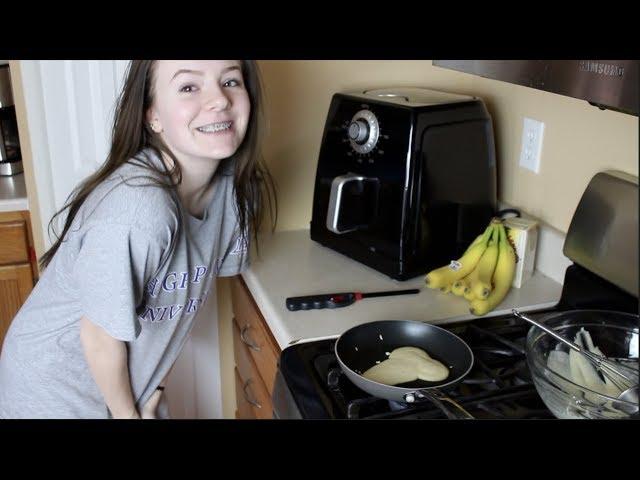 making pancakes with anxiety