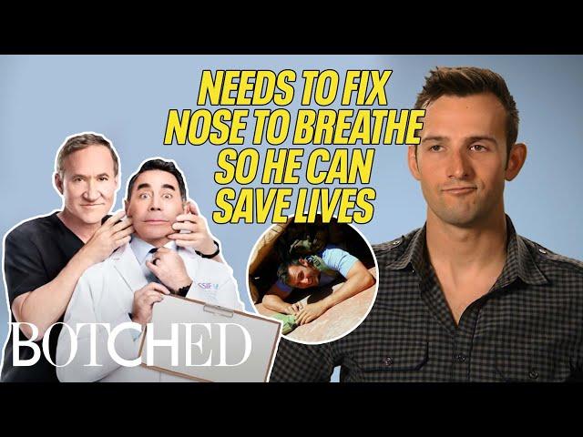 Griffin's Crooked Nose Needs Saving So He Can Save Lives Overseas (Before & After) | Botched | E!