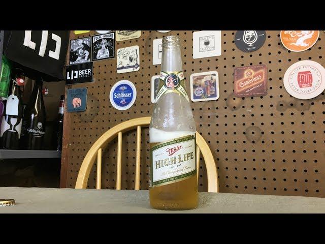 Beer Talk: Drinking Cheap Beer - Darwin Drinks Miller High Life?! - Ep. #1327