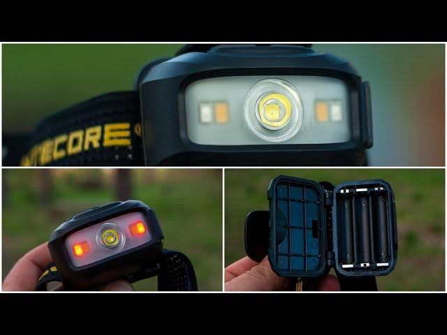 Обзор NITECORE NU35 CREE XP-G3 S3 LED. Пластиковый налобник с "двойным" питанием