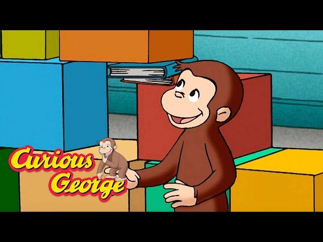 George Builds a Classroom Castle!  1 Hour of Curious George Adventures  Cartoons for Children