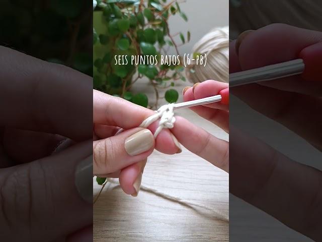 La versión más fácil del anillo mágico #crochet #shorts #tutorial