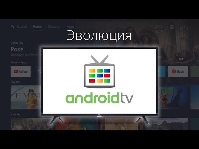 Эволюция Google TV и Android TV: От начала до наших дней