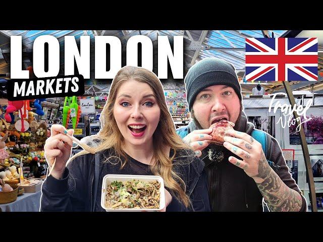 London's BEST FOOD Markets!  - Greenwich Market, BOXPARK & Borough Market