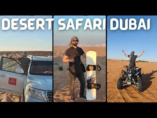 How much does it cost to go to Dubai desert safari? 2022