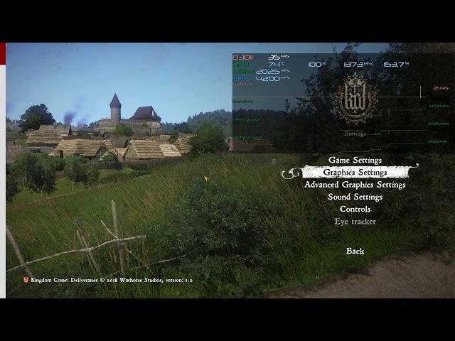 Kingdom Come: Deliverance quality settings