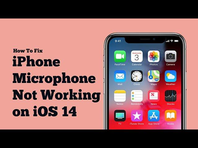 iOS 14 Microphone Not Working on iPhone (Fixed)