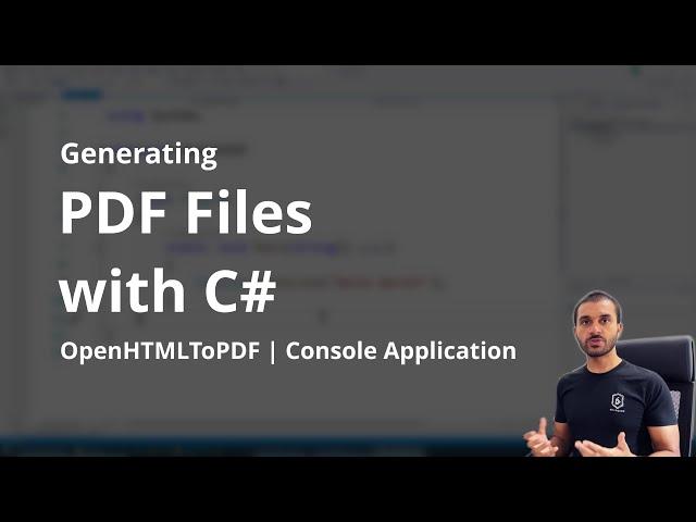 C# PDF Generation | .NET Core PDF Library