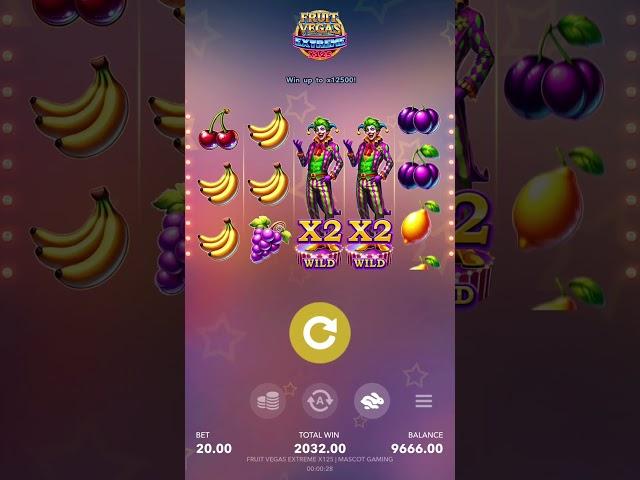 Слот Fruit Vegas Extreme x125 делает ЗАНОС на фриспин | Игровые автоматы провайдера Mascot Gaming