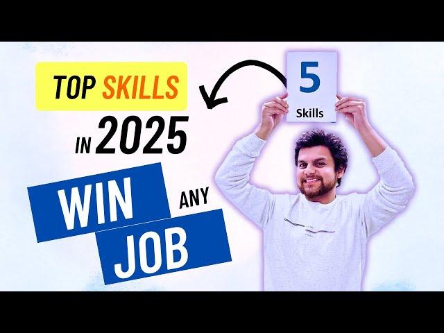 5 SKILLS to Learn in 2025 for HIGHEST PAYING Jobs