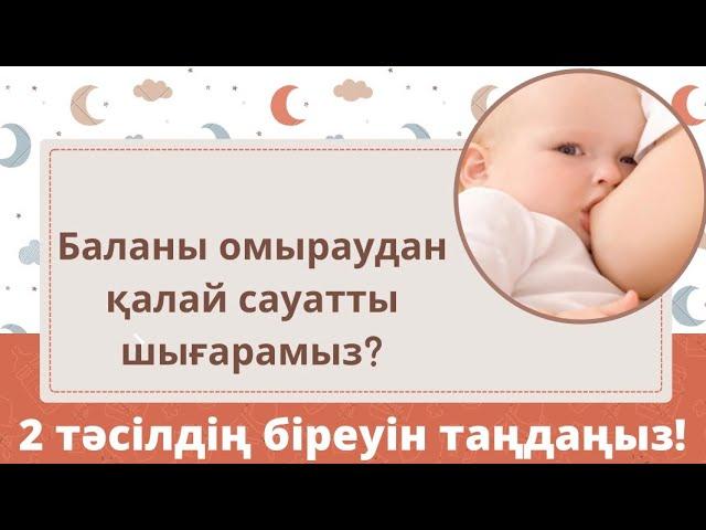 Баланы емшектен шығарудың сауатты әдісін таңдаңыз/ Баланы омыраудан шығару