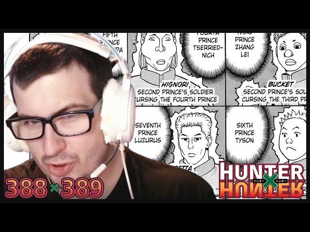 CAMILLA'S SUICIDE SQUAD! HUNTER X HUNTER MANGA CHAPTERS 388-389 REACTION!