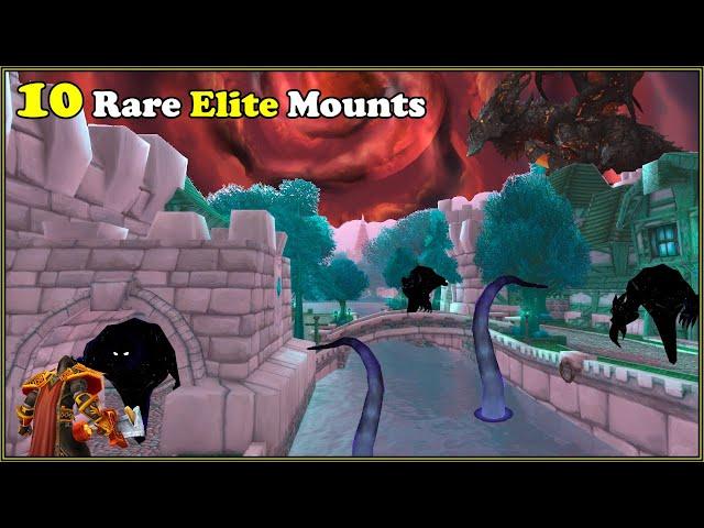 10 Rare Elite Mounts and How To Get Them In World of Warcraft