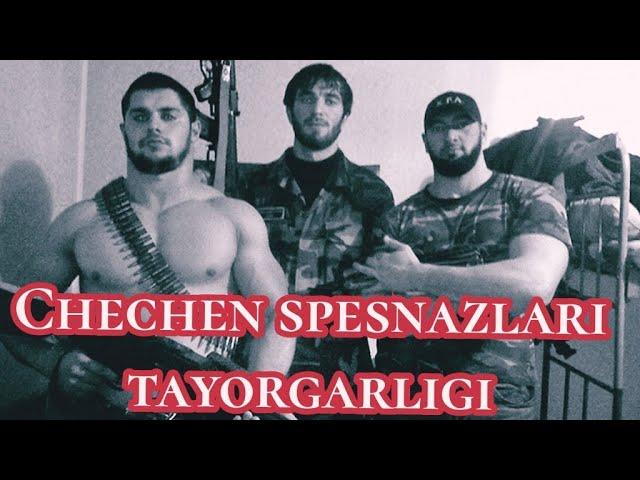 Chechen maxsus qurolli kuchlari tayorgarligi.