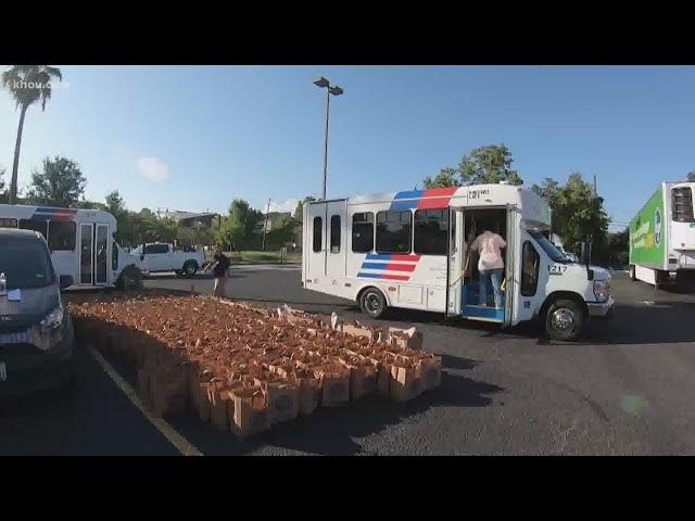 Kroger delivers food to families after neighborhood grocery store destroyed in fire