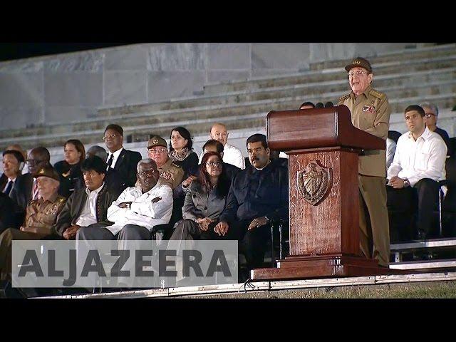 World leaders pay last respects to Fidel Castro