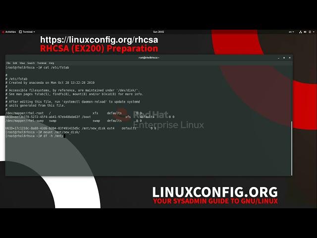 Mounting filesystem by UUID in Linux