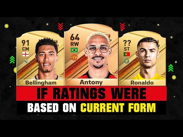 IF RATINGS Were Based on CURRENT FORM! ft. Antony, Bellingham, Ronaldo…