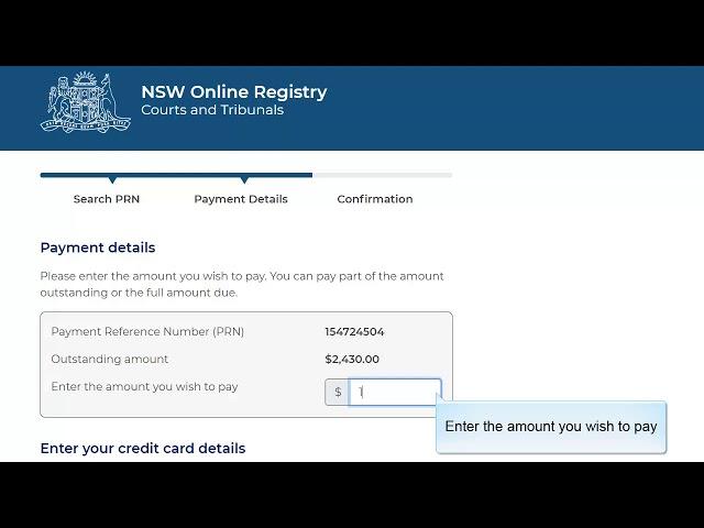 Penalty Payment Portal