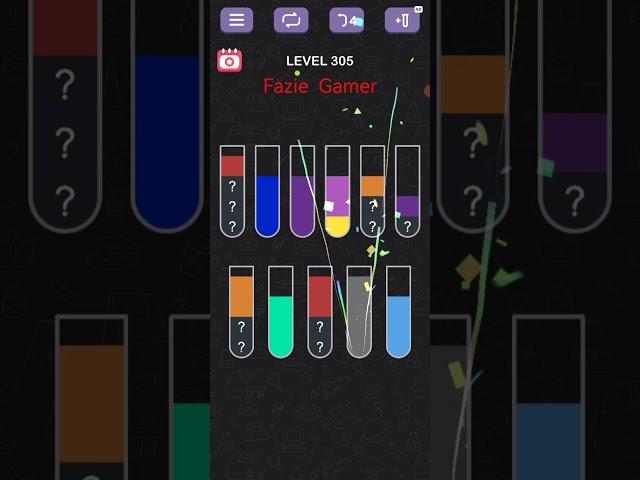 Water Sort Puzzle Sort Color Level 305