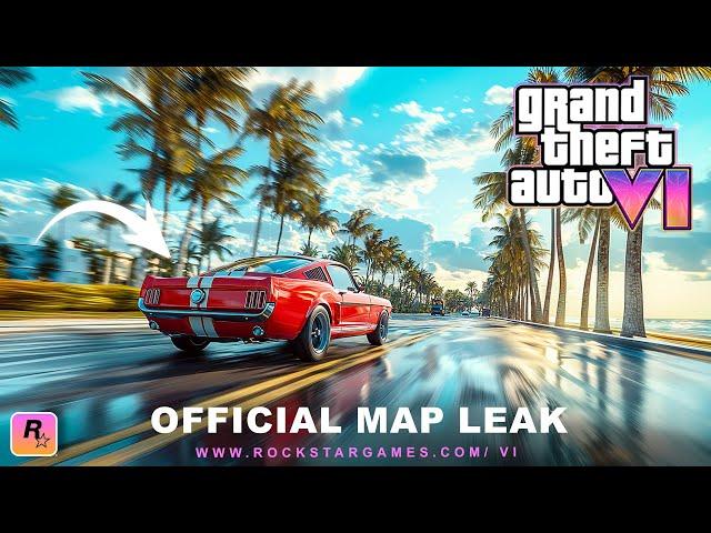 GTA 6 : Official Map Leaks Reveals Insane plans!